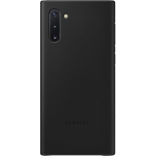 Samsung Kožený Kryt pre Galaxy Note10 Black