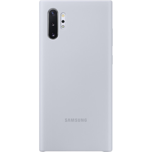 Samsung Silikónový Kryt pre Galaxy Note10+ Silver