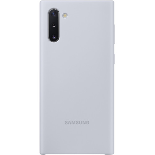Samsung Silikónový Kryt pre Galaxy Note10 Silver (EU Blister)