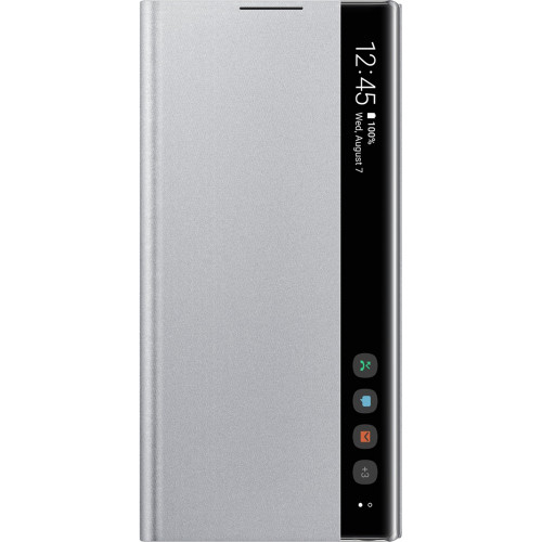 Samsung Clear View Case pre Galaxy Note10 Silver