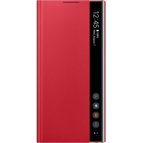 Samsung Clear View Case pre Galaxy Note10 Red