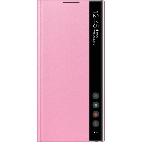 Samsung Clear View Case pre Galaxy Note10 Pink