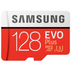 Samsung EVO Plus microSDXC 128GB V30 UHS-I U3 + Adapter (EU Blister)