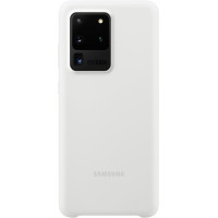 Samsung Silikónový Kryt pre Galaxy S20 Ultra 5G White
