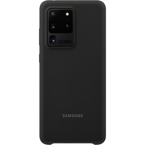 Samsung Silikónový Kryt pre Galaxy S20 Ultra 5G Black