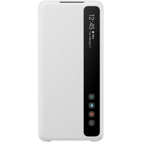 Samsung Clear S-View Puzdro pre Galaxy S20+ White