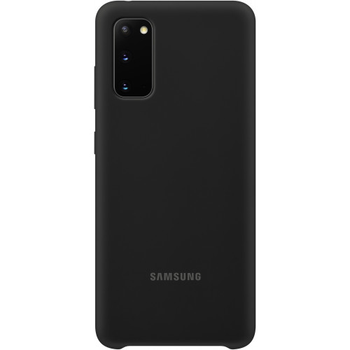 Samsung Silikónový Kryt pre Galaxy S20 Black