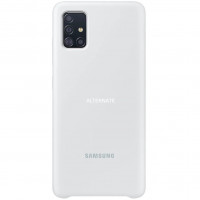 Samsung Silikónový Kryt pre Galaxy A51 White