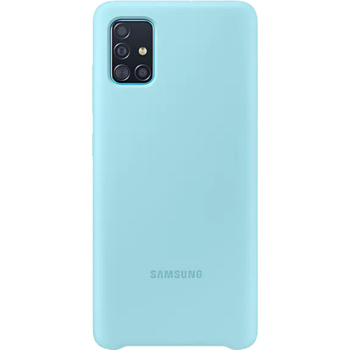 Samsung Silikónový Kryt pre Galaxy A51 Blue (EU Blister)