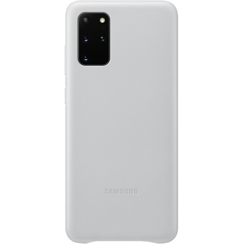 Samsung Kožený Kryt pre Galaxy S20+ Silver