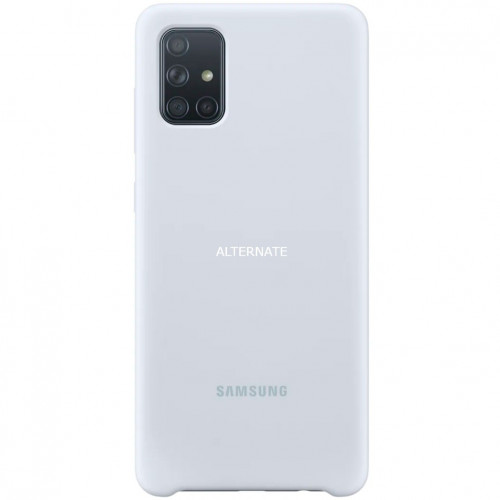 Samsung Silikónový Kryt pre Galaxy A71 Silver