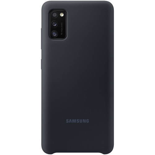 Samsung Silikónový Kryt pre Galaxy A41 Black