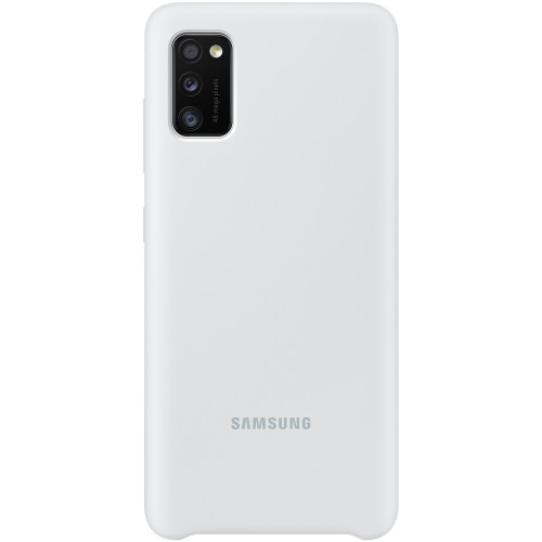 Samsung Silikónový Kryt pre Galaxy A41 White (EU Blister)