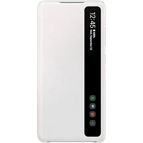Samsung Clear View Cover pre Galaxy S20 FE White