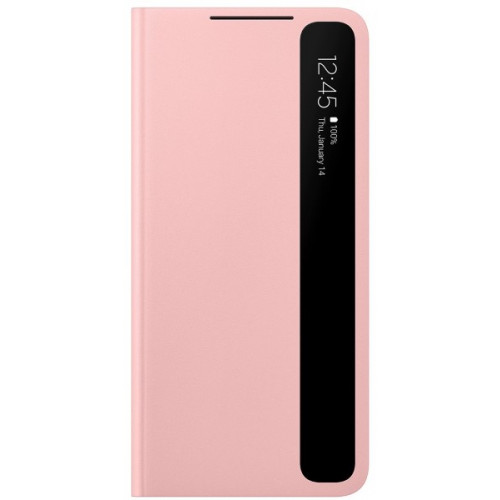 Samsung Clear View Cover pre Galaxy S21+ 5G Pink