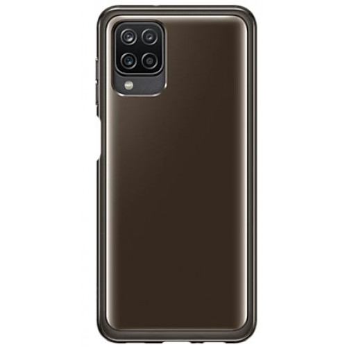 Samsung Soft Clear Kryt pre Samsung Galaxy A12 Black