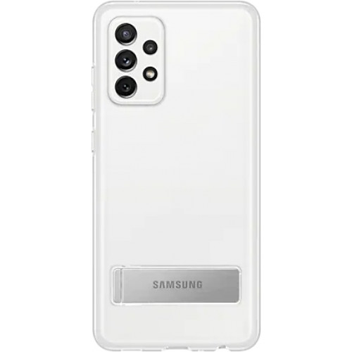 Samsung Clear Standing puzdro pre Galaxy A72 Transparent