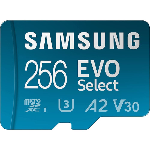 Samsung MicroSDXC 256GB PRO Select + SD adaptér (EU Blister)
