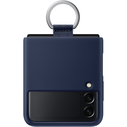 Samsung Silikónový Kryt pre Galaxy Z Flip3 5G Navy