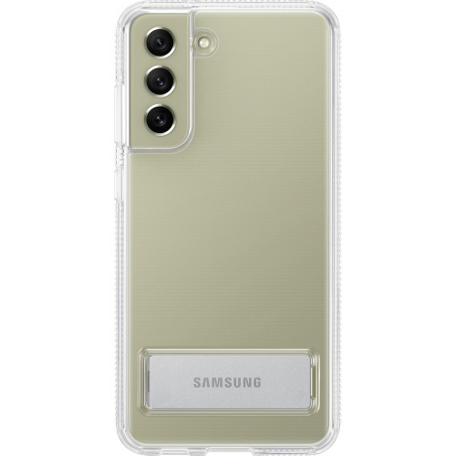 Samsung Clear Stand Kryt pre Galaxy S21 FE 5G Transparent