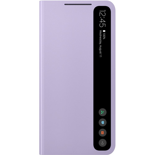 Samsung Clear View Cover pre Galaxy S21 FE 5G Lavender
