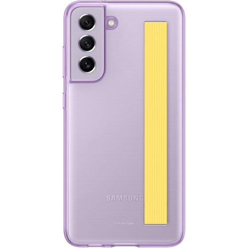 Samsung Clear Strap Kryt pre Galaxy S21 FE 5G Lavender