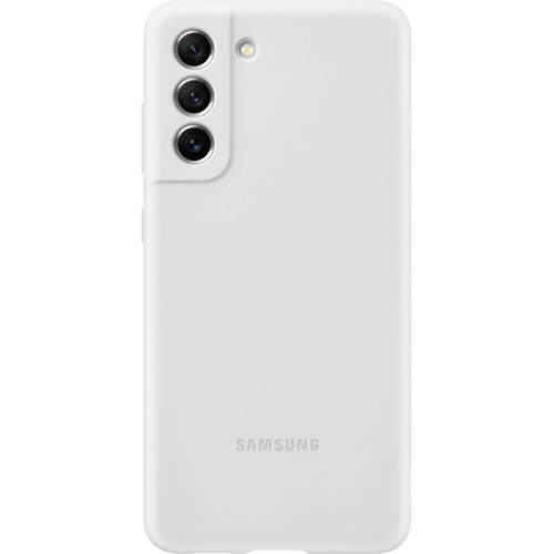 Samsung Silikónový Kryt pre Galaxy S21 FE 5G White