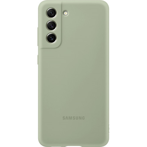 Samsung Silikónový Kryt pre Galaxy S21 FE 5G Olive Green