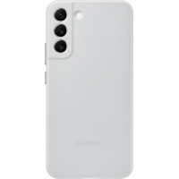 Samsung Kožený Kryt pre Galaxy S22+ Light Gray