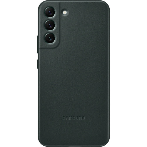 Samsung Kožený Kryt pre Galaxy S22+ Green