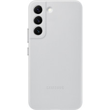 Samsung Kožený Kryt pre Galaxy S22 Light Gray