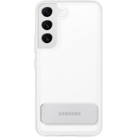Samsung Clear Standing Kryt pre Galaxy S22 Transparent