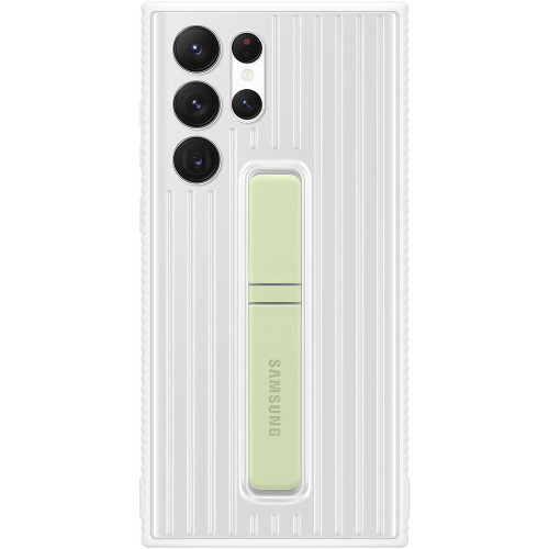 Samsung Protective Standing Kryt pre Galaxy S22 Ultra White