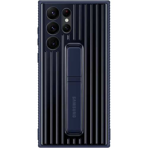 Samsung Protective Standing Kryt pre Galaxy S22 Ultra Navy