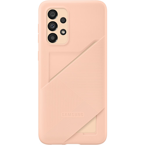 Samsung Card Slot Kryt pre Galaxy A33 5G Peach