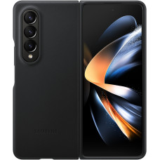 Samsung Kožený Kryt pre Galaxy Z Fold4 Black