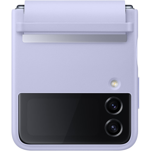 Samsung Kožený Kryt pre Galaxy Z Flip4 Serene Purple