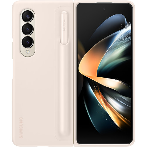 Samsung Flip Kryt s Perom pre Galaxy Z Fold4 Sand