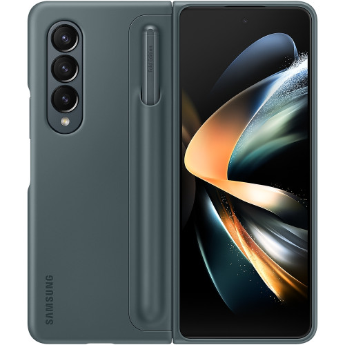 Samsung Flip Kryt s Perom pre Galaxy Z Fold4 Graygreen