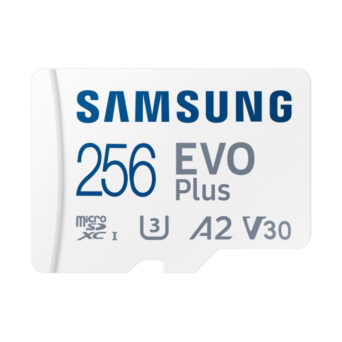 Samsung MicroSDXC 256GB EVO Plus + SD adaptér (EU Blister)