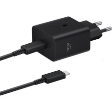 Samsung USB-C Cestovná nabíjačka 45W + USB-C Dátový Kábel 5A Black (1,8m)