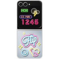 Samsung FlipSuit Kryt pre Galaxy Z Flip6 / Galaxy Z Flip7 FE Transparent