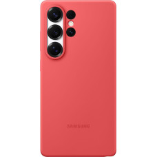 Samsung Silikónový Kryt pre Galaxy S25 Ultra Red