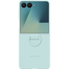 Samsung Silikónový Kryt s Krúžkom pre Galaxy Z Flip7 Light Cyan