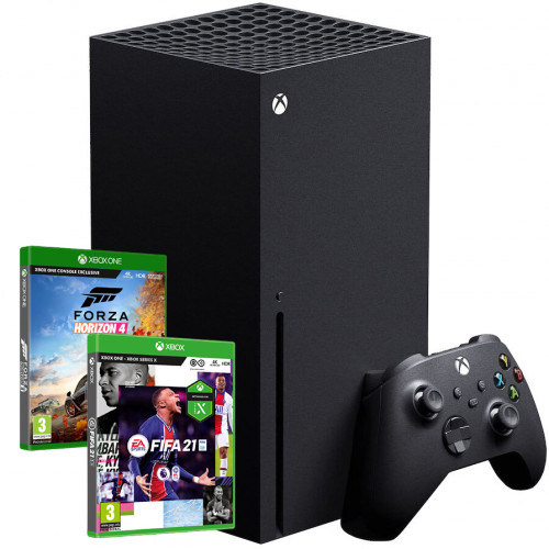 Microsoft Xbox Series X + FIFA 21 + FORZA 4