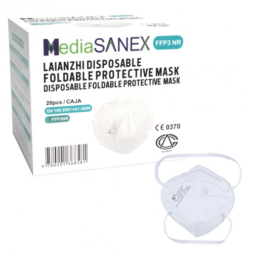 Media Sanex LAIANZHI KP302 Respirátor FFP3 1ks/bal