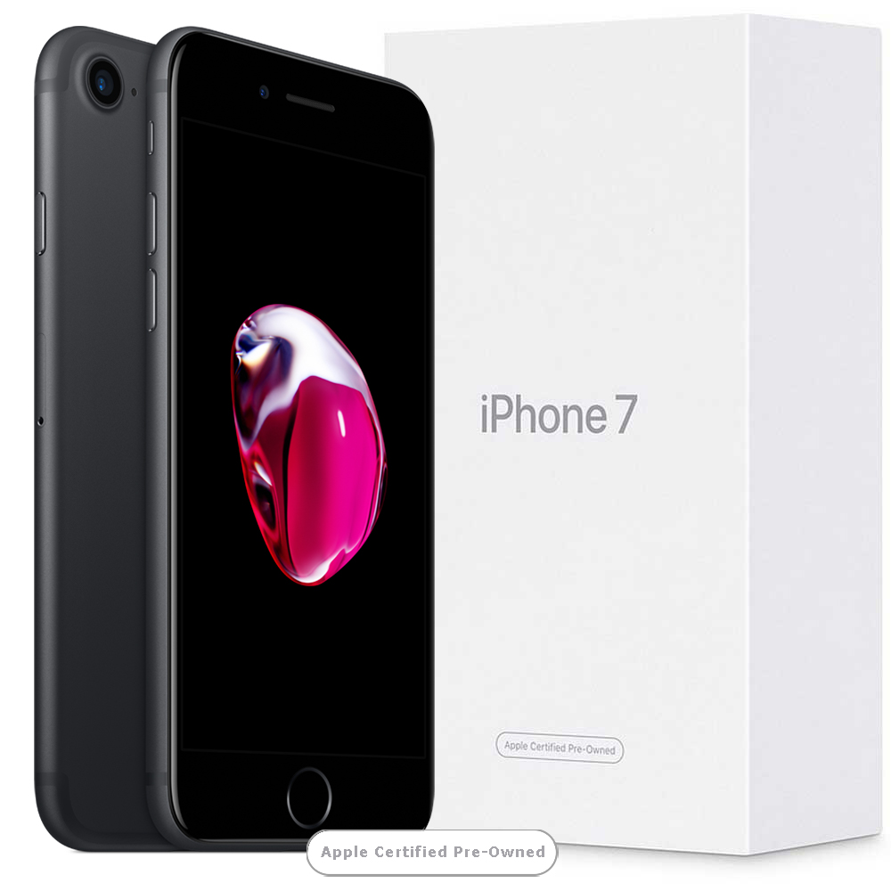 Apple iPhone 7 256GB Black (Apple Certified Pre-Owned) Svet distribúcia