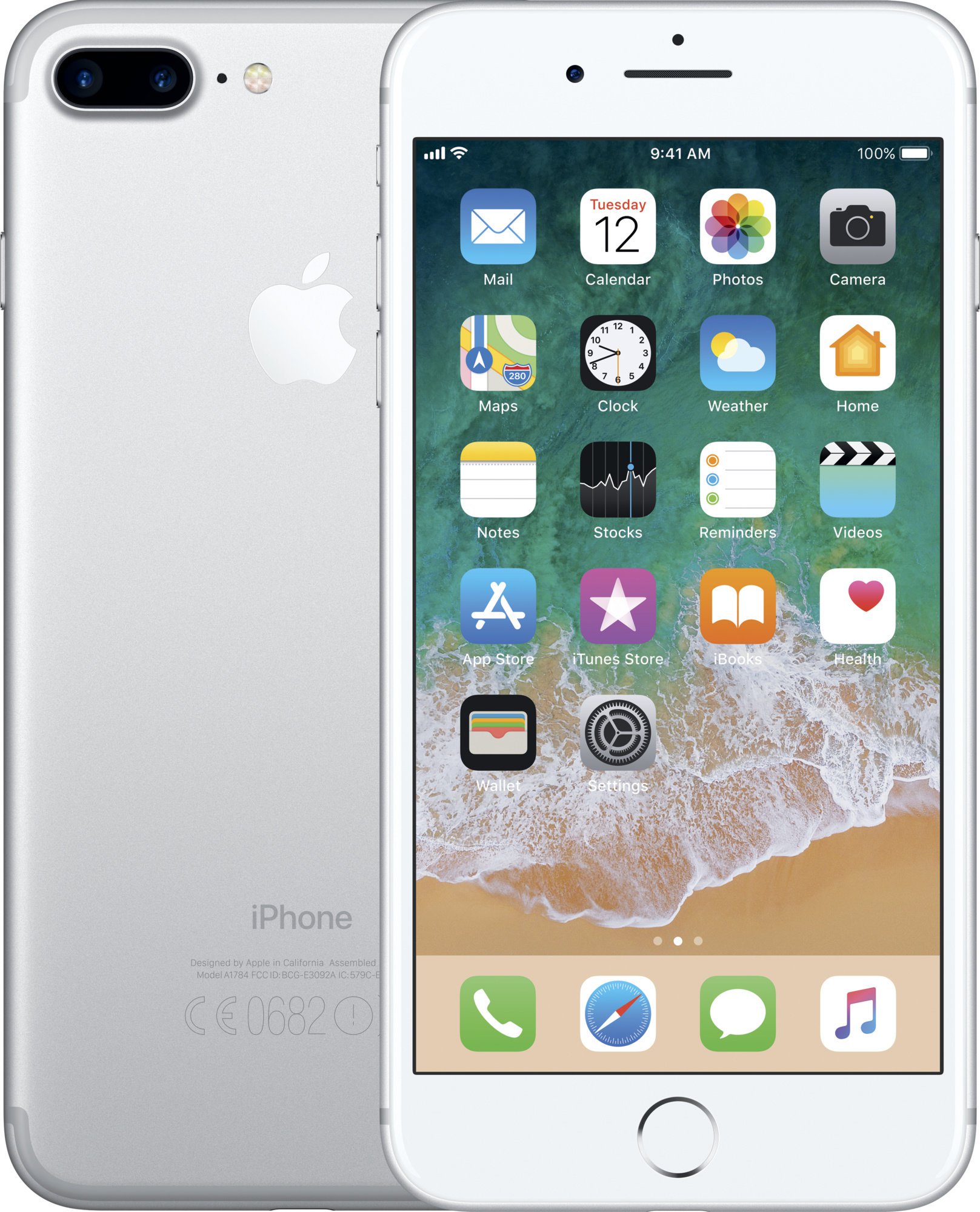 Apple iPhone 7 Plus 32GB Silver UK distribúcia