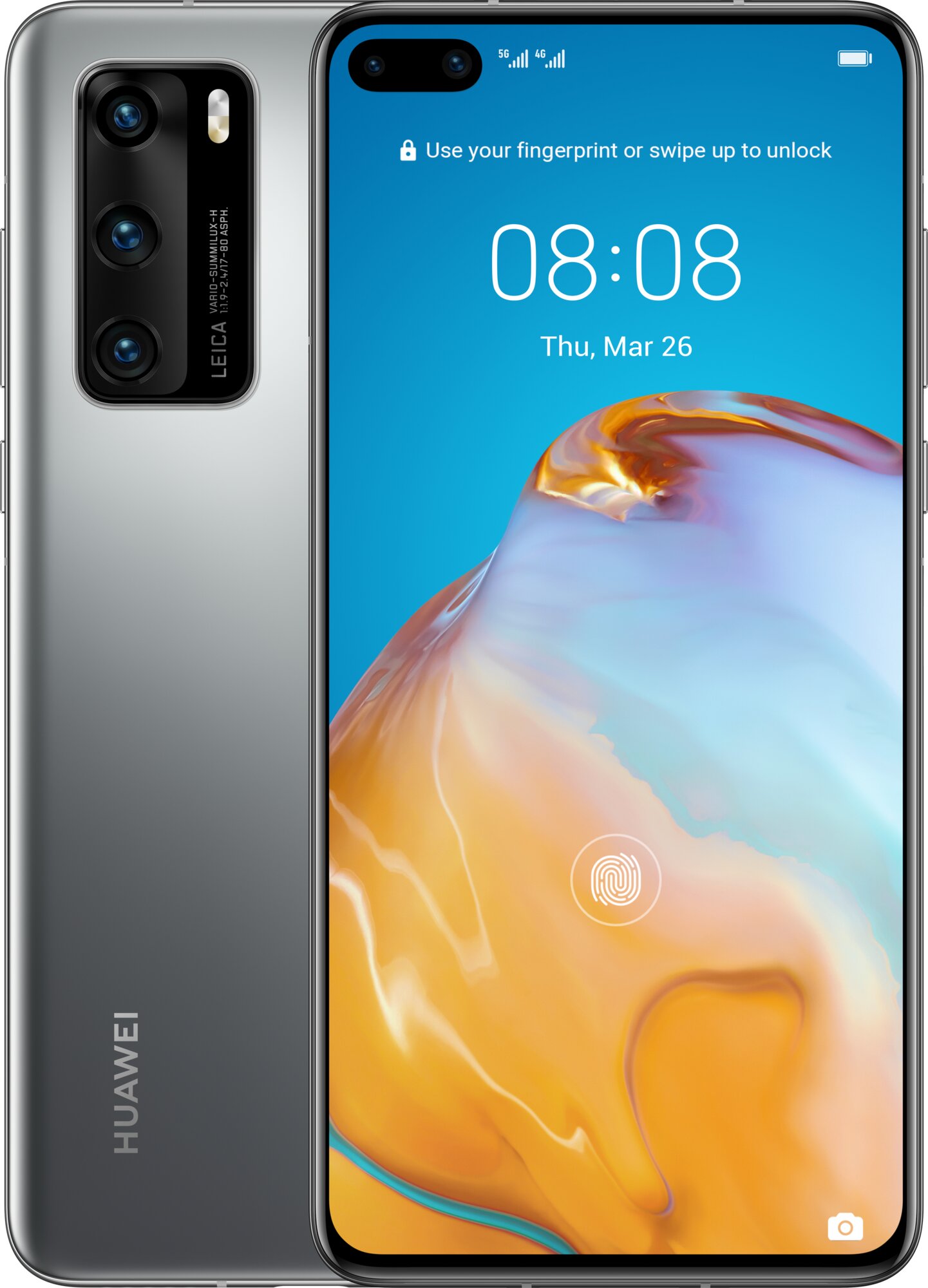 Huawei P40 8GB/128GB Dual SIM Silver Frost EU distribúcia