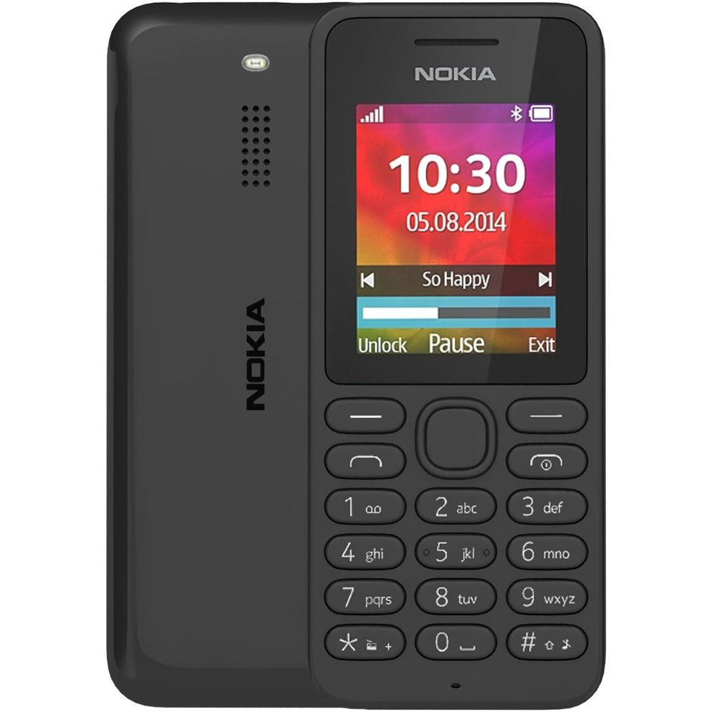 Nokia 130 Dual SIM Black EU distribúcia